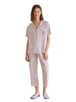 WOMEN'SECRET BAWEŁNIANA PIŻAMA DAMSKA W KWIATY L 6_A women'secret