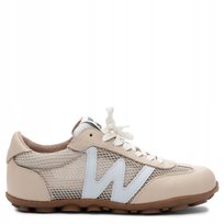 Wonders Skórzane Sneakersy Damskie Beige AP-2101-BEIG-AURA r.38 Inna marka