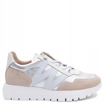 Wonders Skórzane Sneakersy Damskie Wielokolorowe A-24101-BEIGE r.39 Inna marka