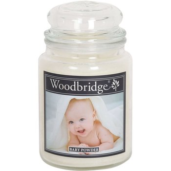 Woodbridge świeca zapachowa w słoju duża 2 knoty 565 g - Baby Powder - Woodbridge Candle