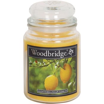Woodbridge świeca zapachowa w słoju duża 2 knoty 565 g - Mediterranean Lemon - Woodbridge Candles