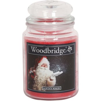 Woodbridge świeca zapachowa w słoju duża 2 knoty 565 g - Santa's Magic - Woodbridge Candles