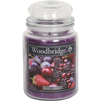 Woodbridge świeca zapachowa w słoju duża 2 knoty 565 g - Sweet Berries - Woodbridge Candles