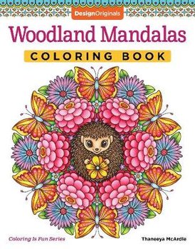 Woodland Mandalas Coloring Book - McArdle Thaneeya