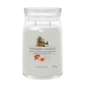 Woodland Weekend Memories - Yankee Candle Signature - duża świeca z dwoma knotami - nowość 2024 - Yankee Candle