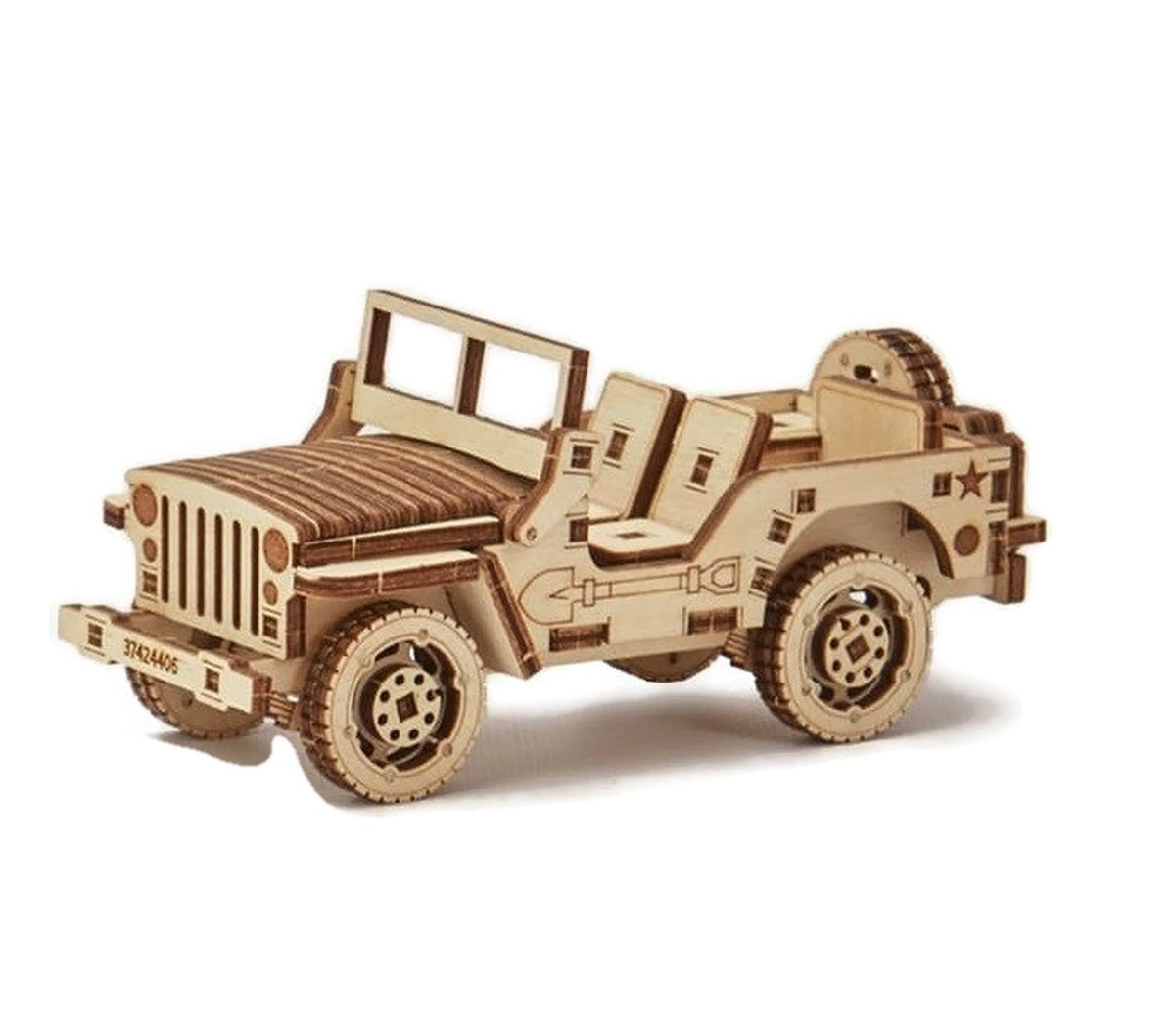 Фото - 3D-пазл Wood Trick WoodTrick, puzzle 3D Jeep 