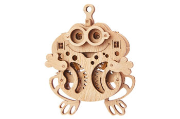 WoodTrick, puzzle mechaniczne Żabka - Wood Trick