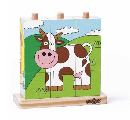 Woody, klocki sześcienne