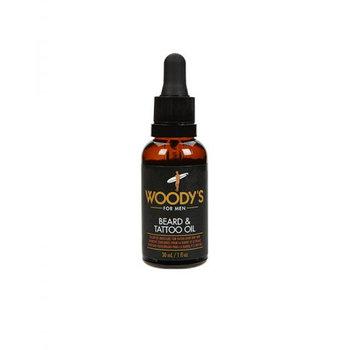 Woody’S, Beard & Tattoo Oil Nawilżający Olejek Do Brody I Tatuaży, 30ml - Woody’s