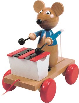 Woody, zabawka do ciągnięcia Grająca Myszka - Woody