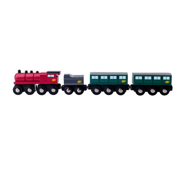 Woody, zabawka pociąg drewniany pasażerski Orient Express - Woody