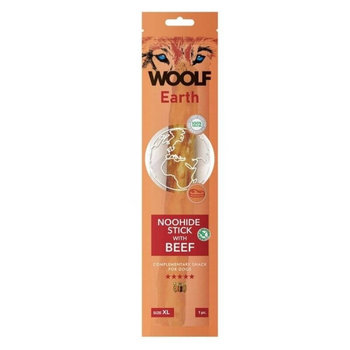 Woolf Earth Noohide Pałeczki Z Wołowiną XL 85g - WOOLF