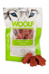 Woolf, przysmak dla psów, Lamb Mini Bones, 100g - WOOLF