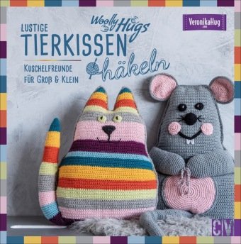 Woolly Hugs Lustige Tierkissen häkeln