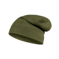 Woolmed, Czapka wełniana męska, Merino Wool, khaki Woolmed