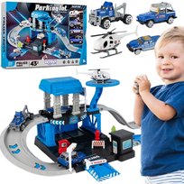 WOOPIE Garaż parking policyjny dwupoziomowy 43 el