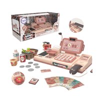 Woopie Kasa Sklepowa Dla Dzieci Skaner Waga Mikrofon + 25 Akc.