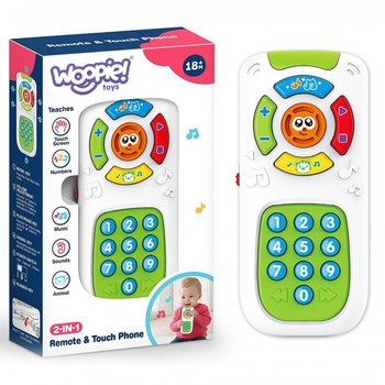 WOOPIE Moj Pierwszy Telefon Edukacyjny Pilot Interaktywny 2w1 - Woopie