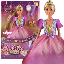 WOOPIE ROYAL Lalka Lily księżniczka z długimi włosami akcesoria