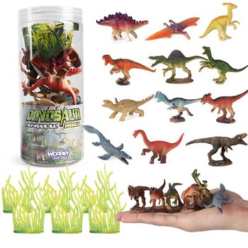 WOOPIE Zestaw Figurki Dinozaury 18 szt. - wersja 1 - Woopie