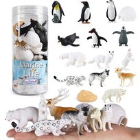 WOOPIE Zestaw Figurki Zwierzęta Arktyczne