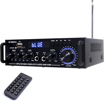 Woopker Wzmacniacz Hi-Fi Bluetooth 800W Z Mikrofonem I Wejściami Usb/Sd - Inny producent