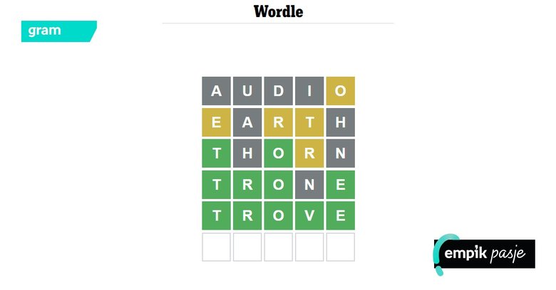 „Wordle” – słowna gra online, która podbiła świat. Dlaczego? 