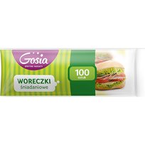Woreczki śniadaniowe GOSIA, 100 szt. Gosia