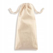 WOREK BAWEŁNIANY 15x30 cm ECRU 140g EKO Naturalny na PREZENT DROBIAZGI