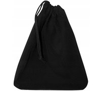 WOREK BAWEŁNIANY + SIATKA BAWEŁNIANA 30x45cm CZARNY na ZAKUPY Owoce Warzywa