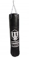 Worek bokserski skórzany 150/35 cm pusty Masters Fight Equipment, Worek bokserski skórzany pusty WWS, czarny, 150/35 cmMasters Fight Equipment, Worek bokserski skórzany pusty WWS, czarny, 150/35 cmWW