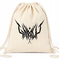 Worek EKO Beżowy KATSEYE LOGO Na Buty Kapcie Muzyka K-pop Na Prezent Wzory