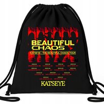 Worek EKO Czarny KATSEYE CITY TOUR Na Buty Kapcie Muzyka K-pop Prezent Wz