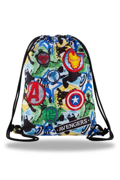 Фото - Шкільний рюкзак (ранець) CoolPack Worek na buty - Beta - Avengers Badges 54308 CP  (B54308)