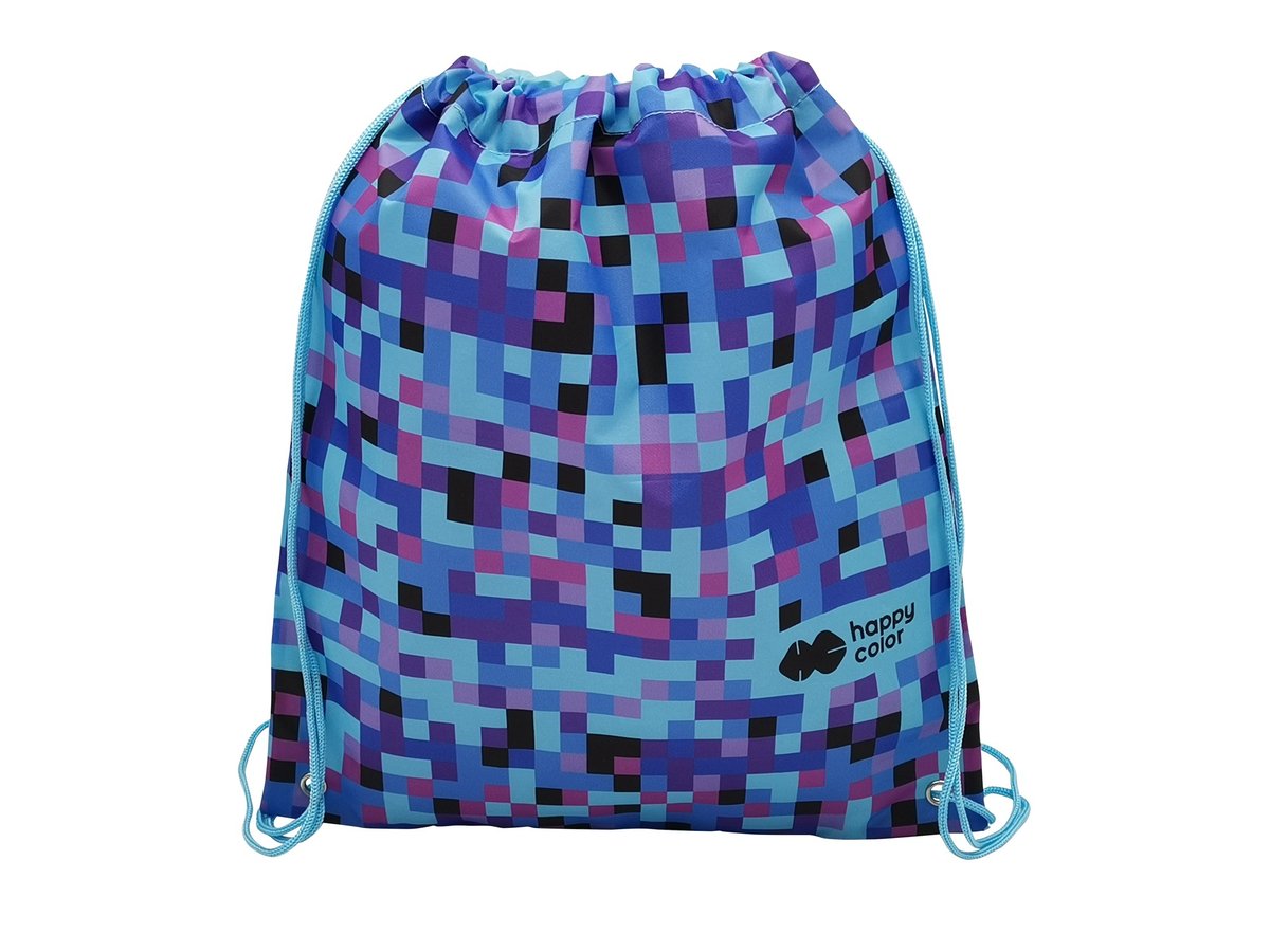Фото - Шкільний рюкзак (ранець) Worek na obuwie PIXI niebieski Happy Color