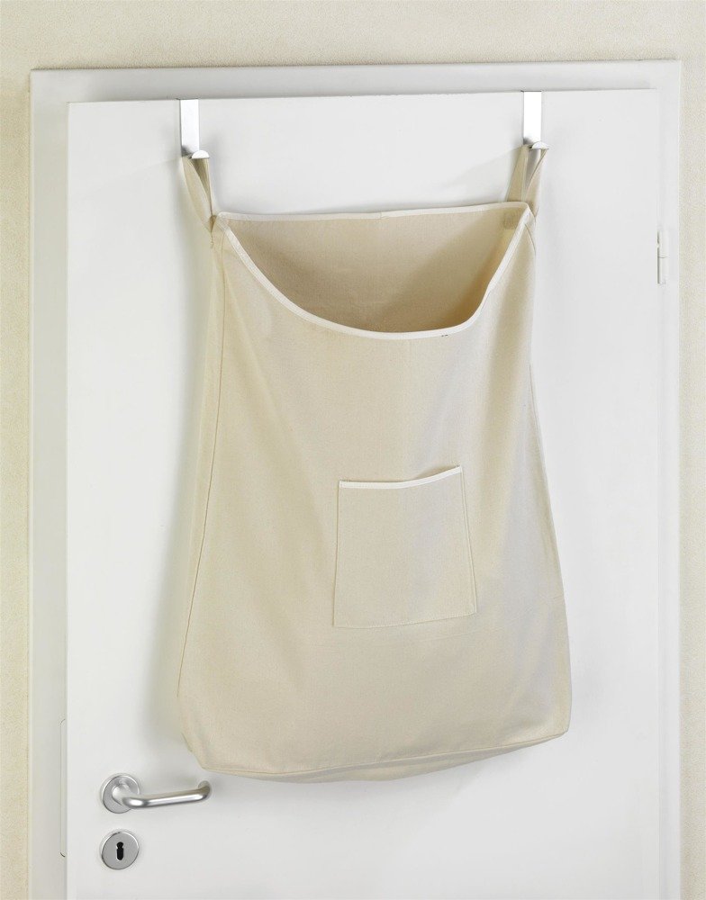 Worek na ubrania do prania WENKO Kangur, 65 l, beżowy, 81x52x10 cm