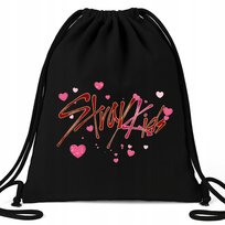Worek Plecak EKO Czarny STRAY KIDS Na Buty Kapcie Prezent Muzyka KPOP Wzory