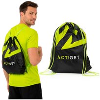 Worek plecak na buty odzież sportową torba ze ściągaczem na trening 20 L Actiget