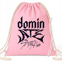 Worek Plecak Różowy DOMIN STRAY KIDS Prezent Na Buty Kapcie Do Szkoły Wzory