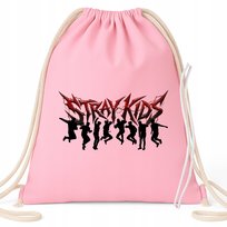 Worek Plecak Różowy STRAY KIDZ TEAM Na Buty Kapcie Do Szkoły Przedszkola Wz