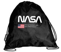 Worek szkolny dla chłopca Paso Nasa kosmos czarny Paso