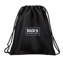 Worek szkolny dla dzieci BackUp czarny BackUp