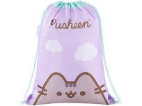 Worek szkolny dla dziewczynki St.Majewski Pusheen The Cat Violet kot fioletowy