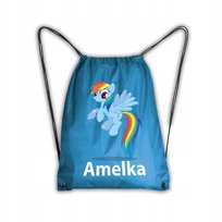 Worek Szkolny Na Buty Plecak WF Kucyk Rainbow Dash Atram