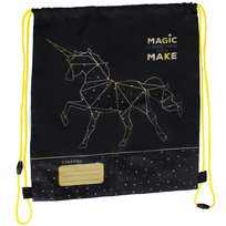 Worek szkolny na obuwie Złoty Unicorn, Starpak