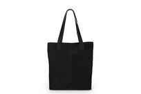 Worek Zamszowy Vera Pelle Punta Czarny