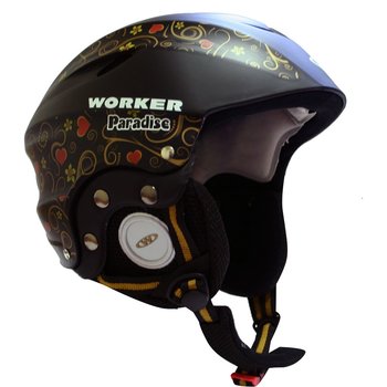 WORKER, Kask, Paradise, Czarny, Rozmiar XS - WORKER