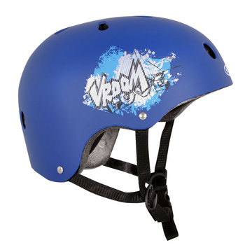 Worker, Kask rowerowy, Vroom, niebieski, rozmiar 51-55 - WORKER