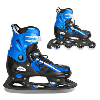 Worker, Regulowane Łyżworolki, Lumine, Niebieskie, Rozmiar 29-32, 2w1 - WORKER