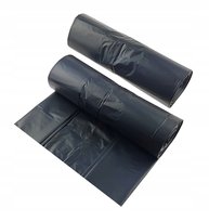 Worki 160L czarne MOCNE 250 szt. (25 rolek) 40 mikronów